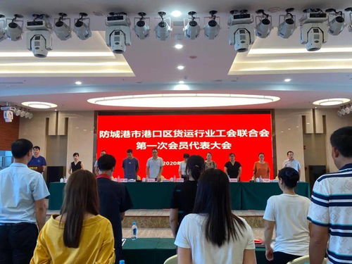祝贺防城港市港口区货运行业工会联合会第一次会员代表大会圆满成功